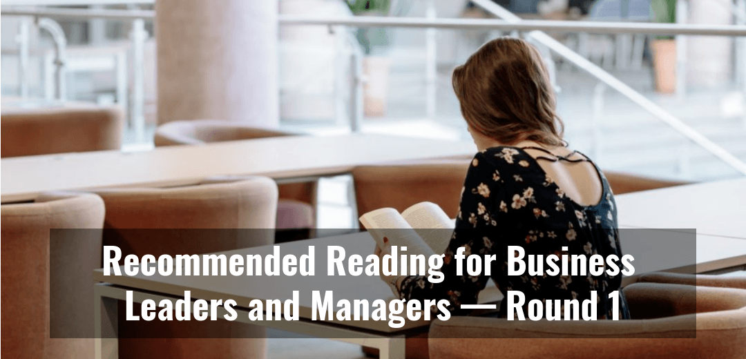 Woman reading - TOP 10 BOOKS FOR BUSINESS LEADERS AND MANAGERS