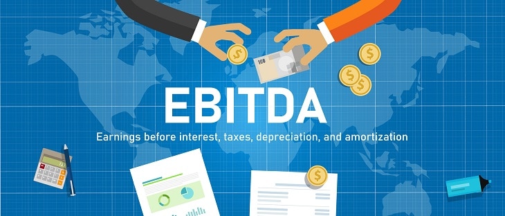 EBITDA - Earnings before interest, tax, depreciation and amortization.